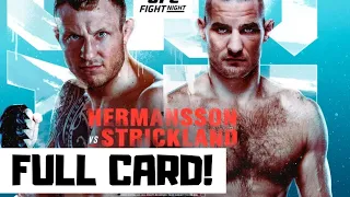 UFC Fight Night Hermansson vs Strickland Predictions & Full Card Betting Breakdown UFC Vegas 47