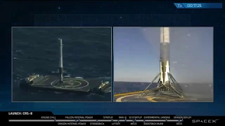 Запуск ракеты Falcon 9! и исторической посадки ее первой ступени! Илон Маск (SpaceX)