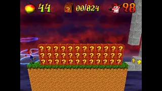 Crash Bandicoot: Back In Time Beachin Good Time 100% (level made by Dr. Smug)