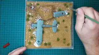 Build a German Plane Crash Diorama | World War 2 Diorama | Resin Epoxy Diorama