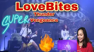 LOVEBITES -THUNDER VENGEANCE(Live at Zepp diver City Tokyo)REACTION