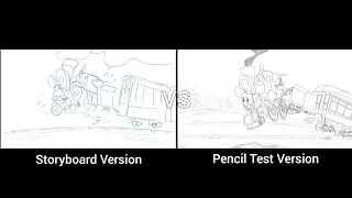 The Brave Locomotive by Andrew Chesworth Part 1 (Storyboard vs Pencil Test Version)