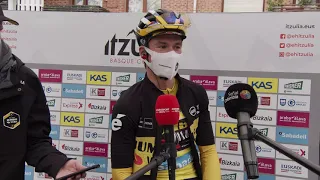 Primoz Roglic - Interview at the start - Itzulia Basque Country Stage 2