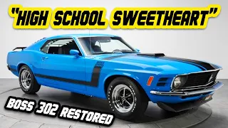 Restoring a 1970 Mustang Boss 302 reacquired after 36 years!