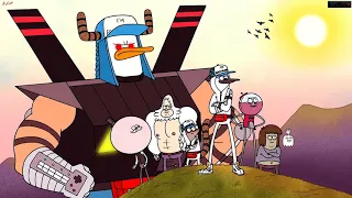 Every Regular Show intro and ending