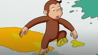 Curioso Come George 🐵 Pittura a mano 🐵Cartoni per Bambini