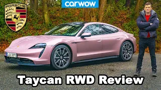 Porsche Taycan RWD review: 0-60mph, 1/4 mile & drift test!