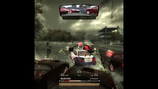 Final Pursuit NFS Most Wanted 2005, how did I get out of this... #shorts