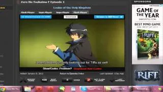 FANtastic Zero no Tsukaima F fandub episode 1