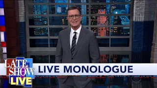 Sparks Fly At Third Dem Debate - Colbert's LIVE Monologue