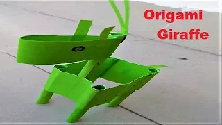 Origami Giraffe | How to Make Origami Paper Giraffe | Making Paper Giraffe Step by Step