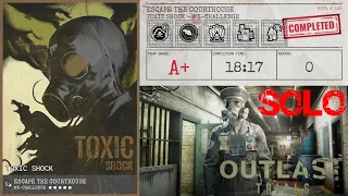 The Outlast Trials | Toxic Shock "Escape The Courthouse" | MK-Challenge [Solo]
