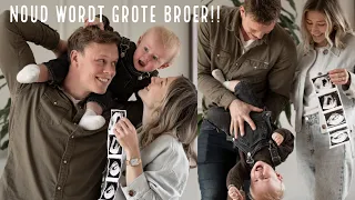 ZWANGER! 🥹❤️ Familie & vrienden vertellen! Carlijn Bras