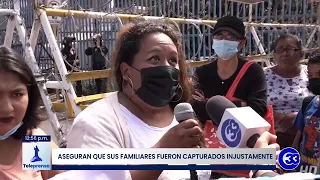 #Teleprensa33 |  Familiares de detenidos durante régimen piden su liberación
