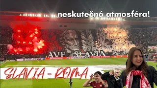 SLAVIA PŘEJELA ŘÍM!🤯 |Pizza, Tribuna Sever, Dybala, AVE SLAVIA…