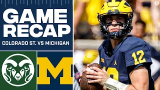 College Football Week 1: No. 8 Michigan ROUTS Colorado State [FULL GAME RECAP] I CBS Sports HQ