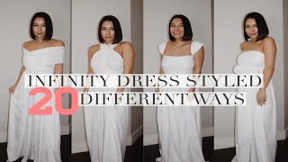 MULTI-WRAP DRESS STYLED 20 WAYS | How to Wear a Multi Wrap Dress