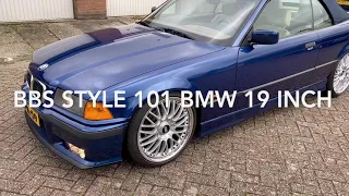 E36 BBS 19 " inch vs Alpina 18 " zoll styling 101 BMW RS RC 225/35R19 Schnitzer Hartge