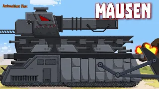 Mausen, Gustav's new monster - Tank Cartoons