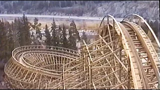 Thundercoaster (2001 Pre-Opening and Opening Day On-Ride POVs) - TusenFryd Norway
