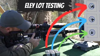 ELEY Match Lot Test // How I Lot Test 22LR in 2024