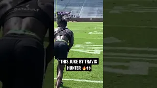 5-star FSU commit Travis Hunter with the nasty route #shorts #fsufootball #football