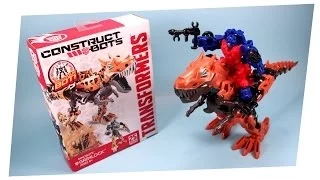 Transformers Construct Bots Grimlock and Optimus Prime Review