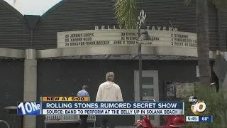 The Rolling Stones rumored to be playing secret show in San Diego