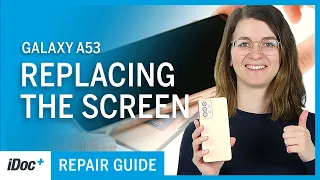 Samsung Galaxy A53 5G – Screen replacement [repair guide + reassembly]