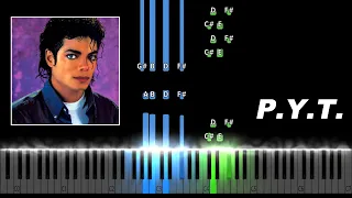 Michael Jackson - P.Y.T. (Pretty Young Thing) Piano Tutorial