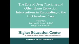 The Role of Drug Checking and Other Harm Reduction Interventions