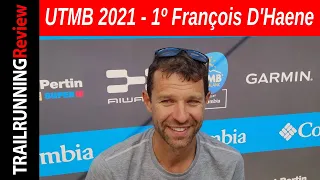 UTMB 2021 - François D'Haene - Récord de victorias en la UTMB