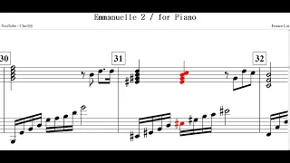 Emmanuelle 2 (France Lai)-for Piano