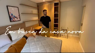 Visitamos esse apartamento para alugar | Entrei em desespero por isso, dia de lavar roupa aqui