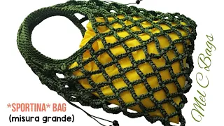 *SPORTINA Bag* (grande) di @MelCbags Crochet - VIDEO TUTORIAL