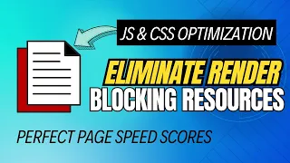 Eliminate Render-blocking Resources // Autoptimize // Improve Wordpress Speed