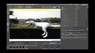 3D dinosours for c4D