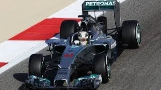 F1 2014 - Bahrain - Qualifying: Lewis Hamilton