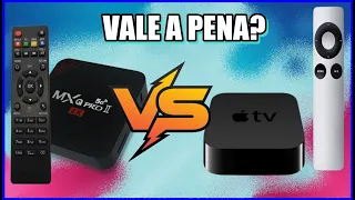 TVBOX OU APPLE TV | COMPARATIVO QUEM É MELHOR APARELHO MÍDIA BOX | REVIEW, DICAS E TESTE