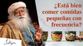 ¿Cuántas veces al día se debe comer? | Sadhguru responde