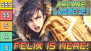 FELIX IS HERE!!! Arcane lance 2.0!  Ingrid, Sylvain, & Rhea: Should you pull | Fire Emblem Heroes