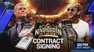 Cody Rhodes vs Logan Paul - Contract Signing (2/2): SmackDown, May. 17, 2024