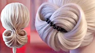 9 elegant and fast hairstyles on an elastic band - Hairstyles by REM