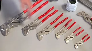 Обзор Трубные переставные ключи Knipex