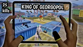 KING OF GEORGOPOL IS BACK 🔥 4 FINGERS CLAW IPAD PRO M1 HANDCAM GAMEPLAY