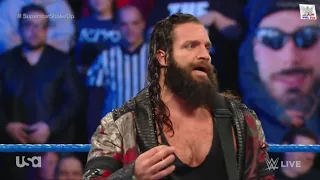 Roman Reigns punches Elias and Mr. McMahon- Smackdown 2019/04/16