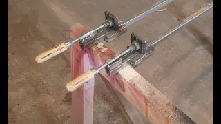 DIY woodworking Bar clamps