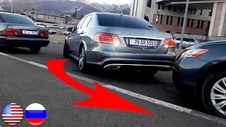 Automated Reverse Parallel Parking Mercedes W212 E Class / Parallel Parking - Active Parking Assist