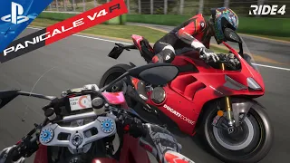 DUCATI PANIGALE V4R Akrapovic On Board | Ride 4 | PS5 Gameplay