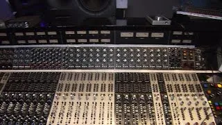 Behind-the-scenes at rapper Q-Tip's home studio